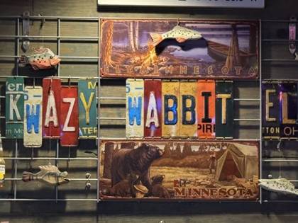 Kwazy Wabbit sign