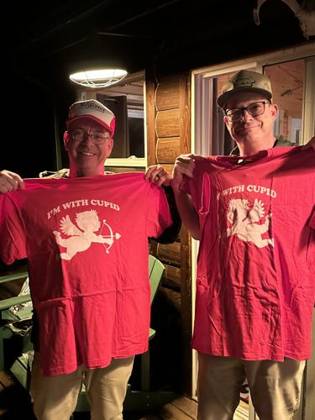 Matching cupid shirts
