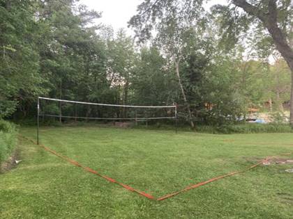 The badminton court